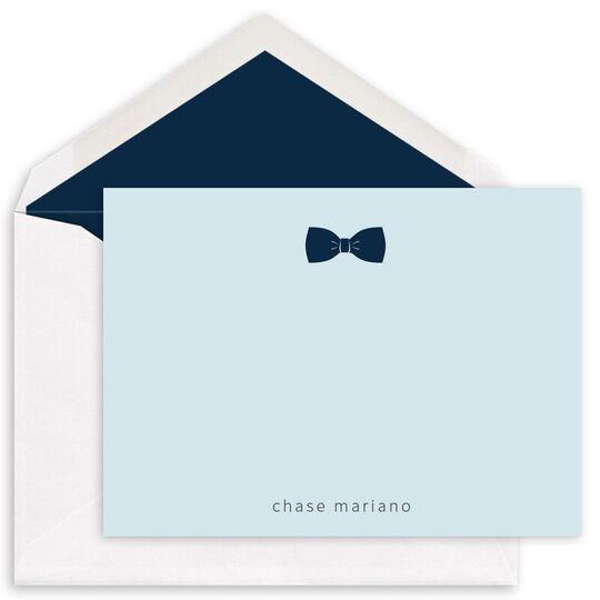 Bow Tie Flat Note Cards